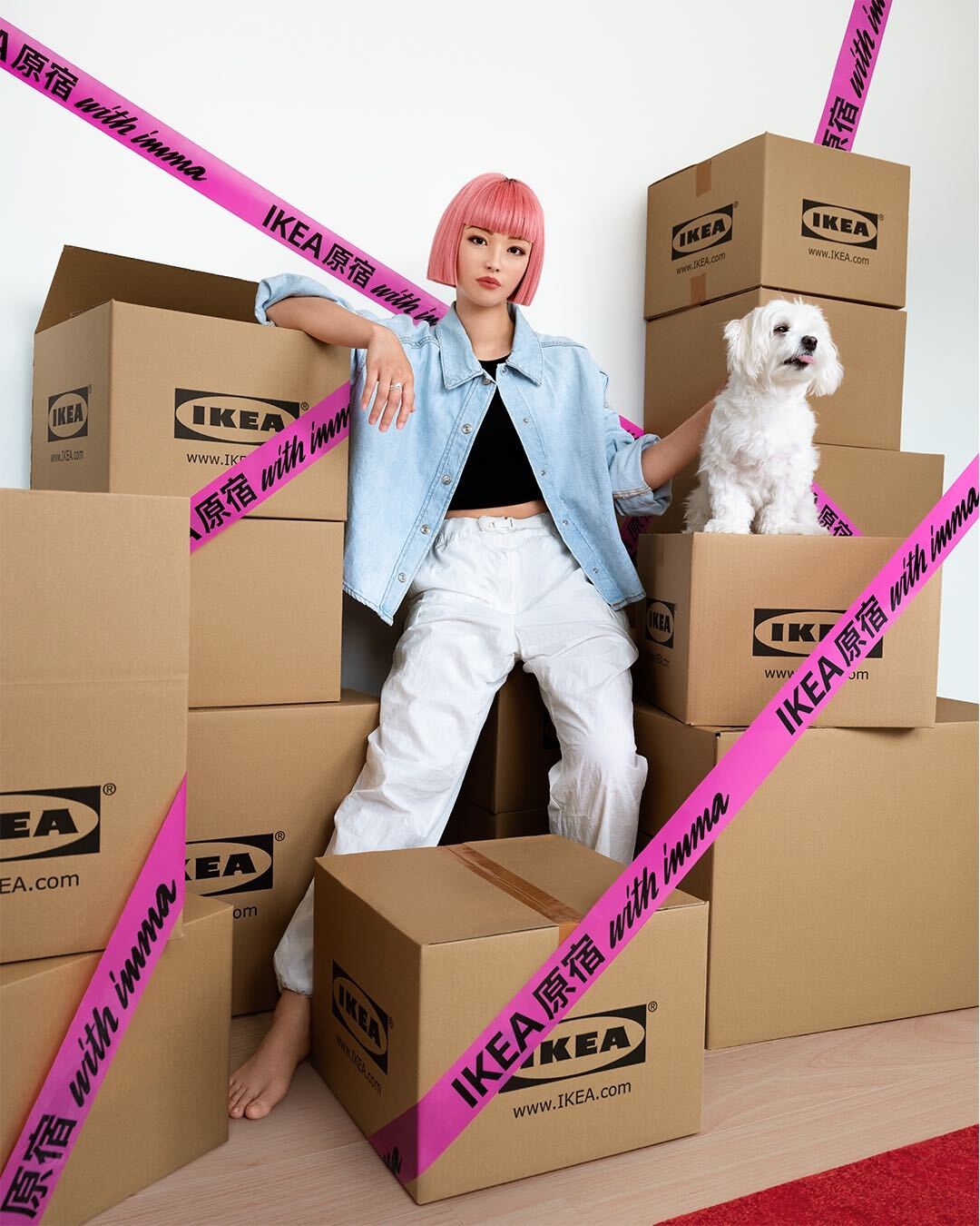 「IKEA原宿」バーチャルヒューマンでモデルの「imma」を起用