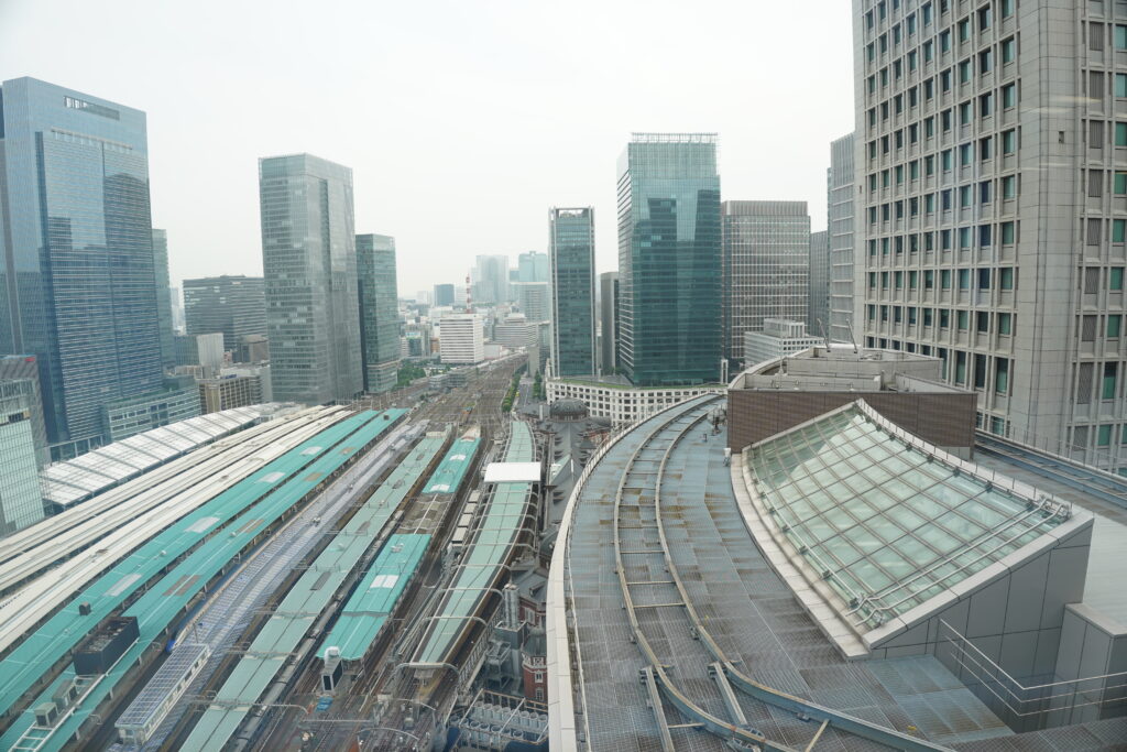 株式会社BFTのオフィスからの景色