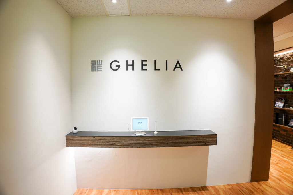 ギリア株式会社のエントランス