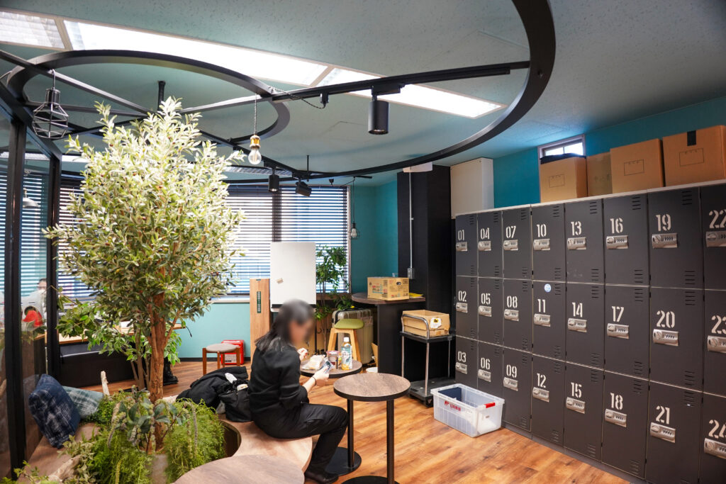 株式会社bydesignのオフィスの空エリア