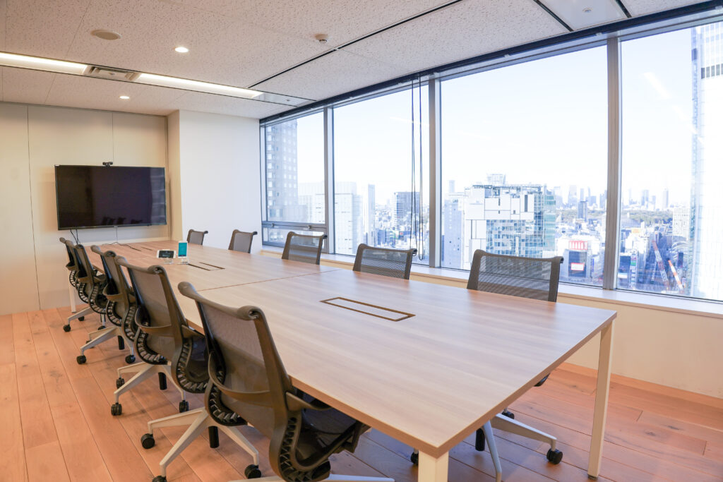 株式会社RECEPTIONISTの会議室