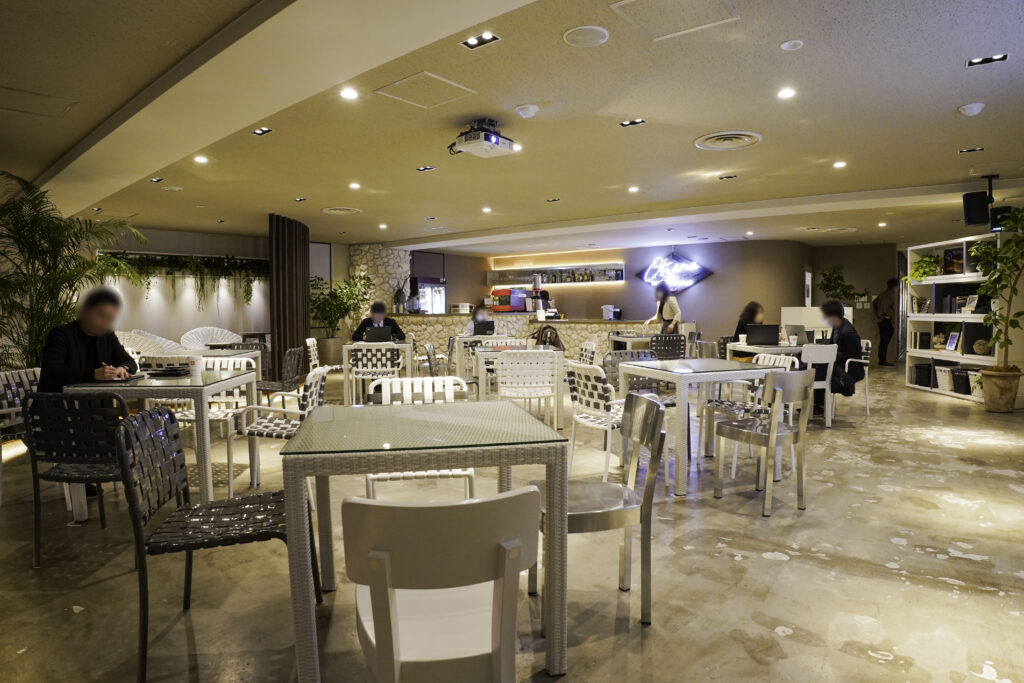 株式会社Enjinのカフェペース