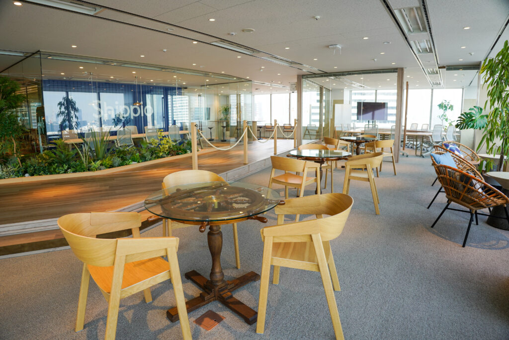 株式会社Shippioのミーティングエリア
