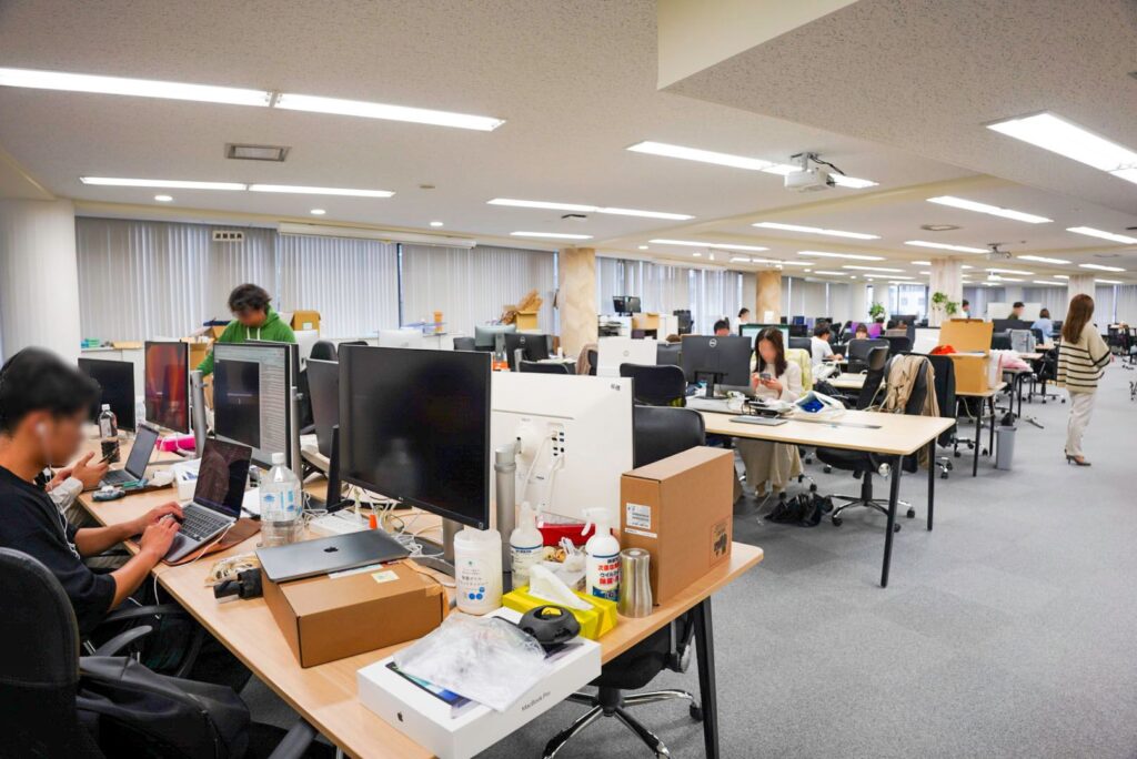 株式会社Hajimariの執務室