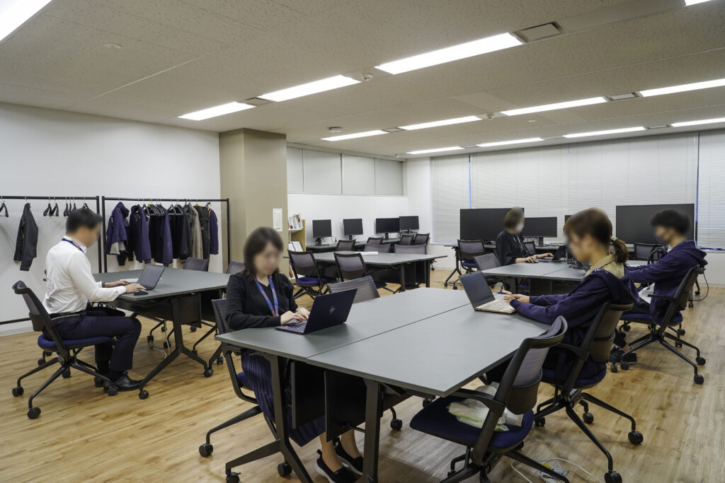 株式会社バトンズのオフィスのセミナールーム