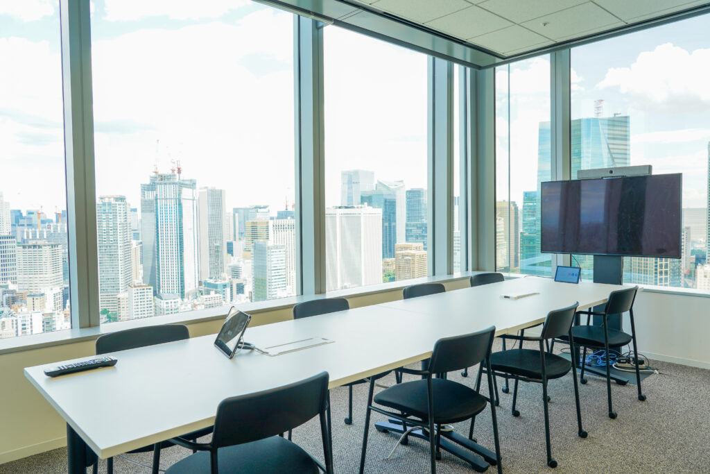 株式会社マネジメントソリューションズのFree Spaceにある会議室