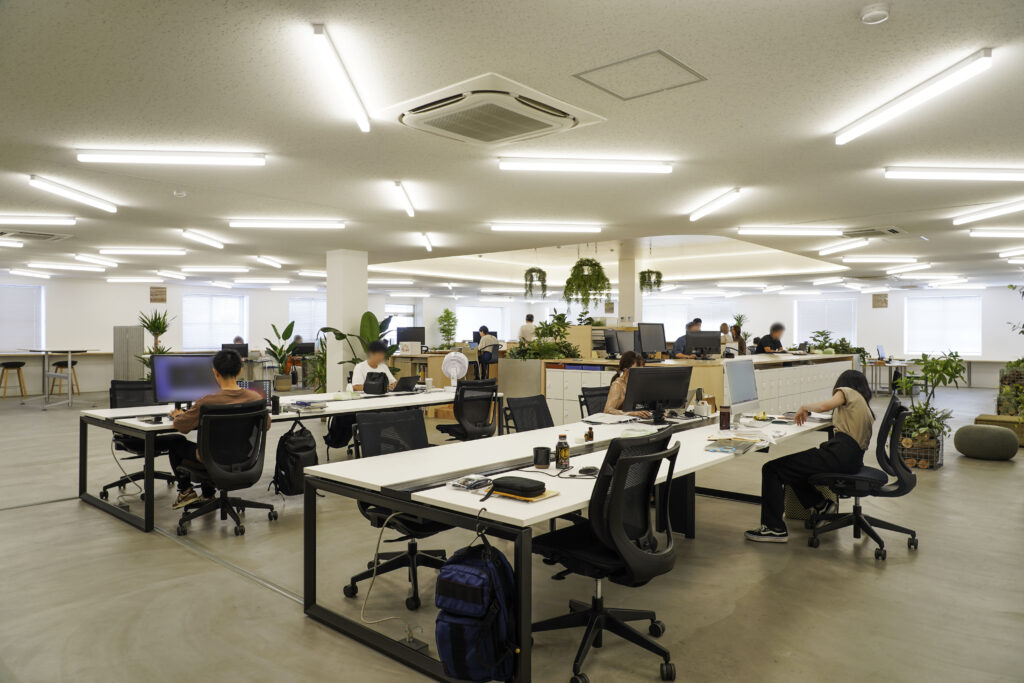 ヒガノ株式会社のワークスペース