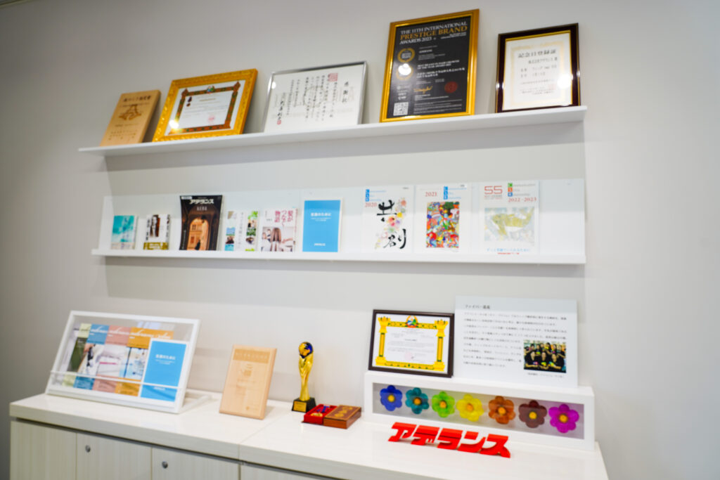 株式会社アデランスの展示物