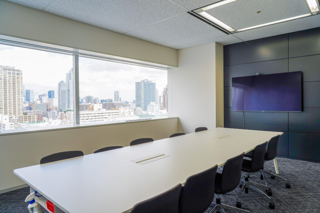 株式会社TENGAの会議室エリア