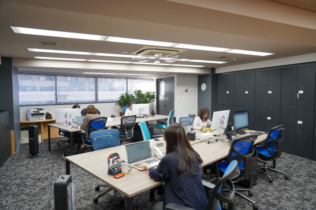 株式会社クレイスのワークエリア