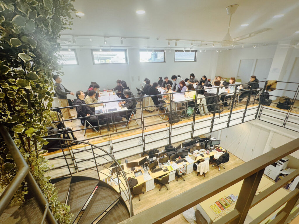 株式会社イベント21の2階フリースペース