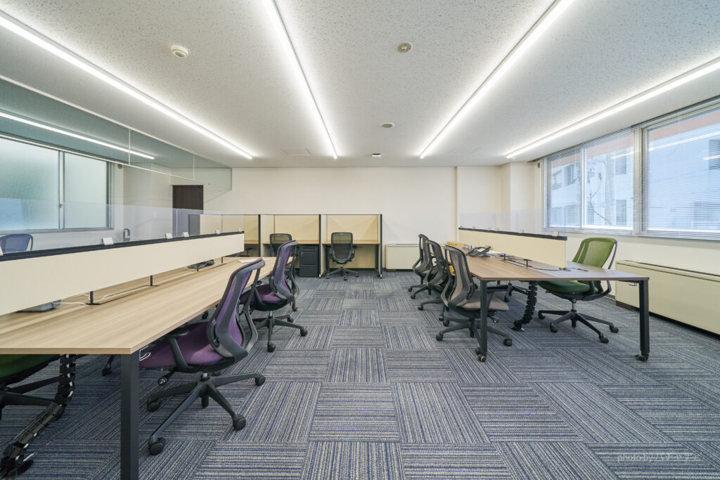 近藤建設株式会社のフリーデスク1